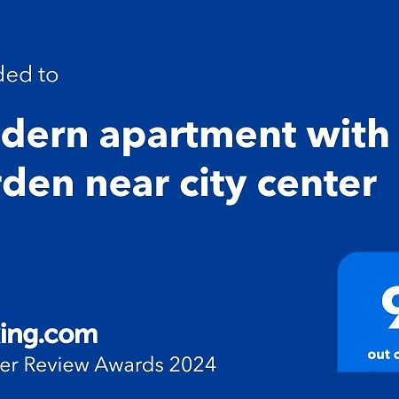 Modern Apartment With Garden Near City Center Vienna Esterno foto